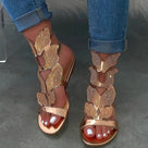 Rhinestone Butterfly Shape Sandal