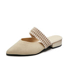 By My Side Knitted Mules Shoes