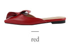 Pointed Butterfly Flat Mules Shoes