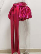 So Shinning Metallic Shorts