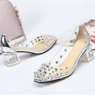 The Glasses Pumps Shoes