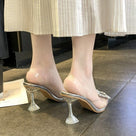 VIP Girls Clear Pump Shoes