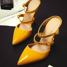 Step Aside Heeled Mules