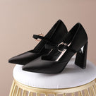 She Confident Square Stiletto Shoes