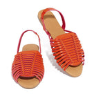 Casual Weave Hollow Flat Slingback Sandal