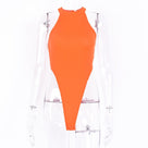 My Own Rhythm Neon Sleeveless Bodysuit