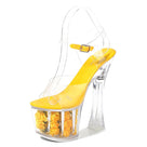 Clearly Loving You Heeled Sandal